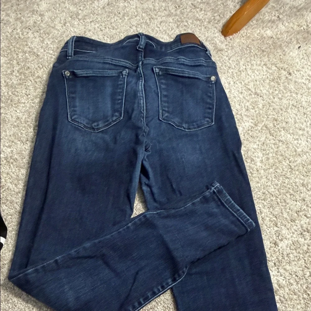 Judy Blue Dark Wash Skinny Jeans - Picture 4 of 4